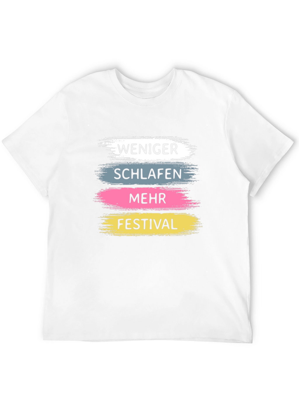 Weniger Schlafen Festival Graphic T-Shirt