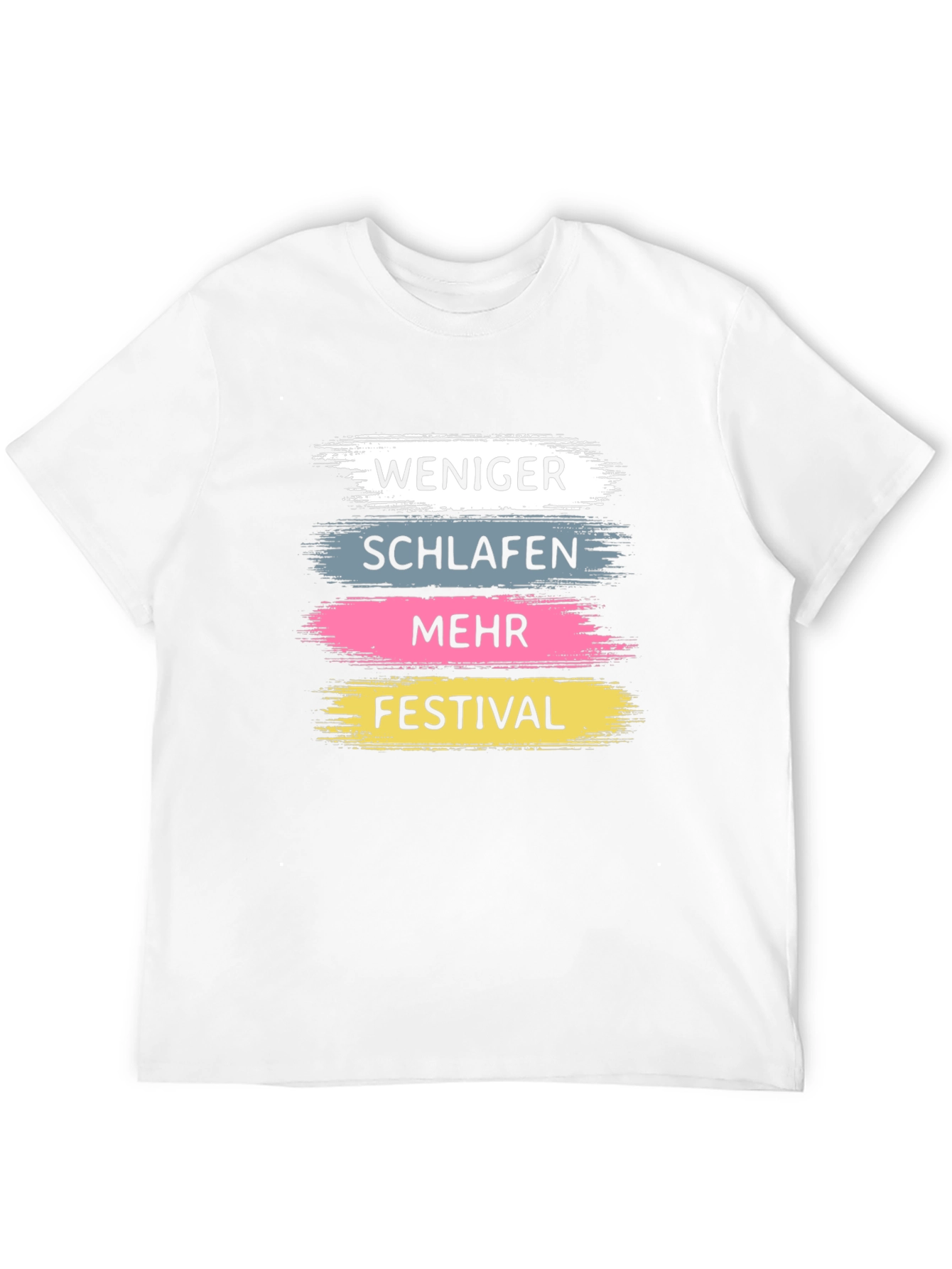 Weniger Schlafen Festival Graphic T-Shirt