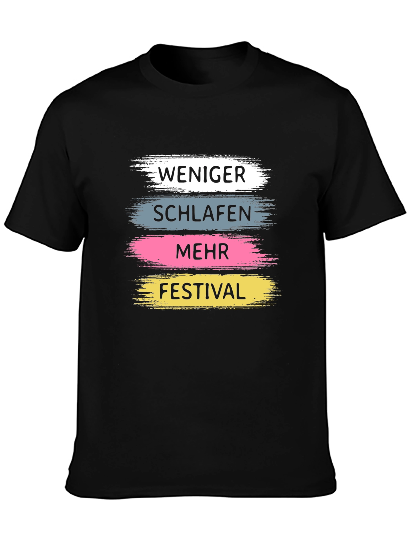 Weniger Schlafen Festival Graphic T-Shirt