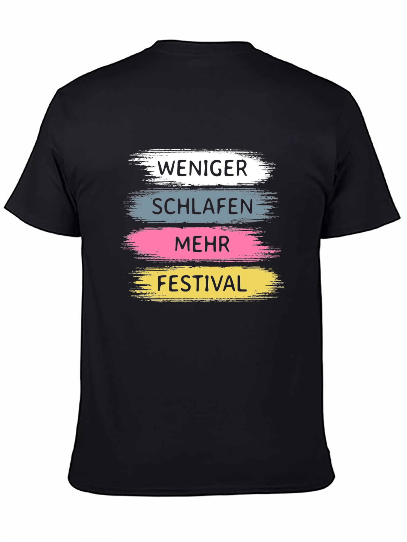 Weniger Schlafen Festival Graphic T-Shirt