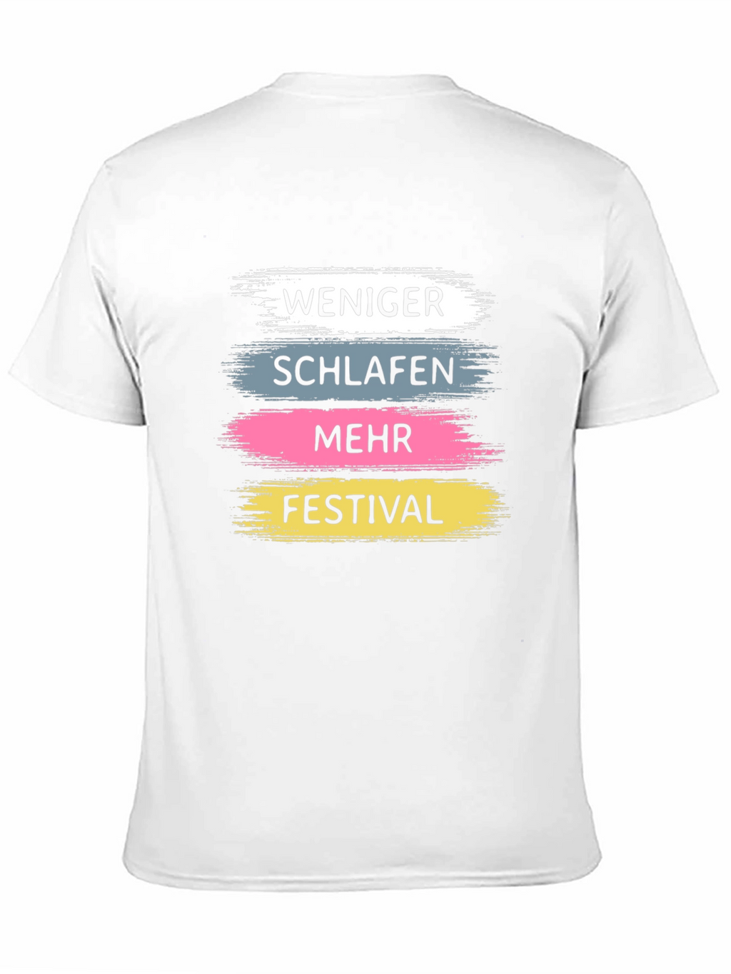 Weniger Schlafen Festival Graphic T-Shirt