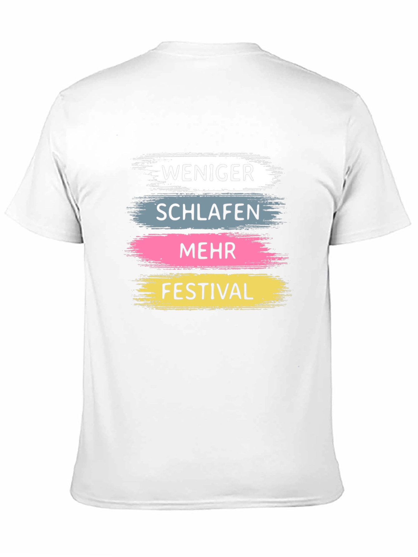 Weniger Schlafen Festival Graphic T-Shirt