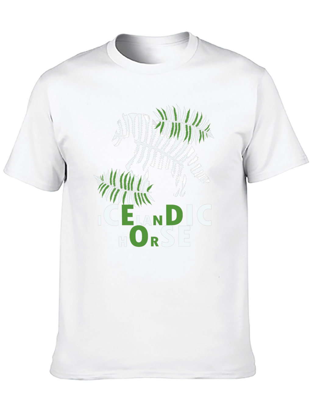 Icelandic Horse Graphic Tee - Nature Inspired Design