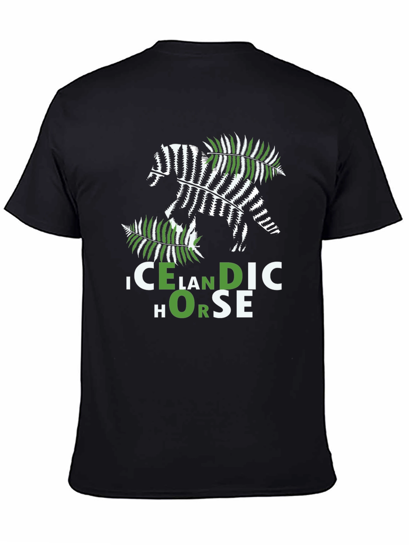 Icelandic Horse Graphic Tee - Nature Inspired Design