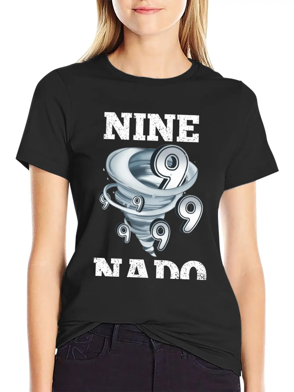 9 Birthday Tornado Essential Cotton Tee For Daily Outfits – Unisex Style