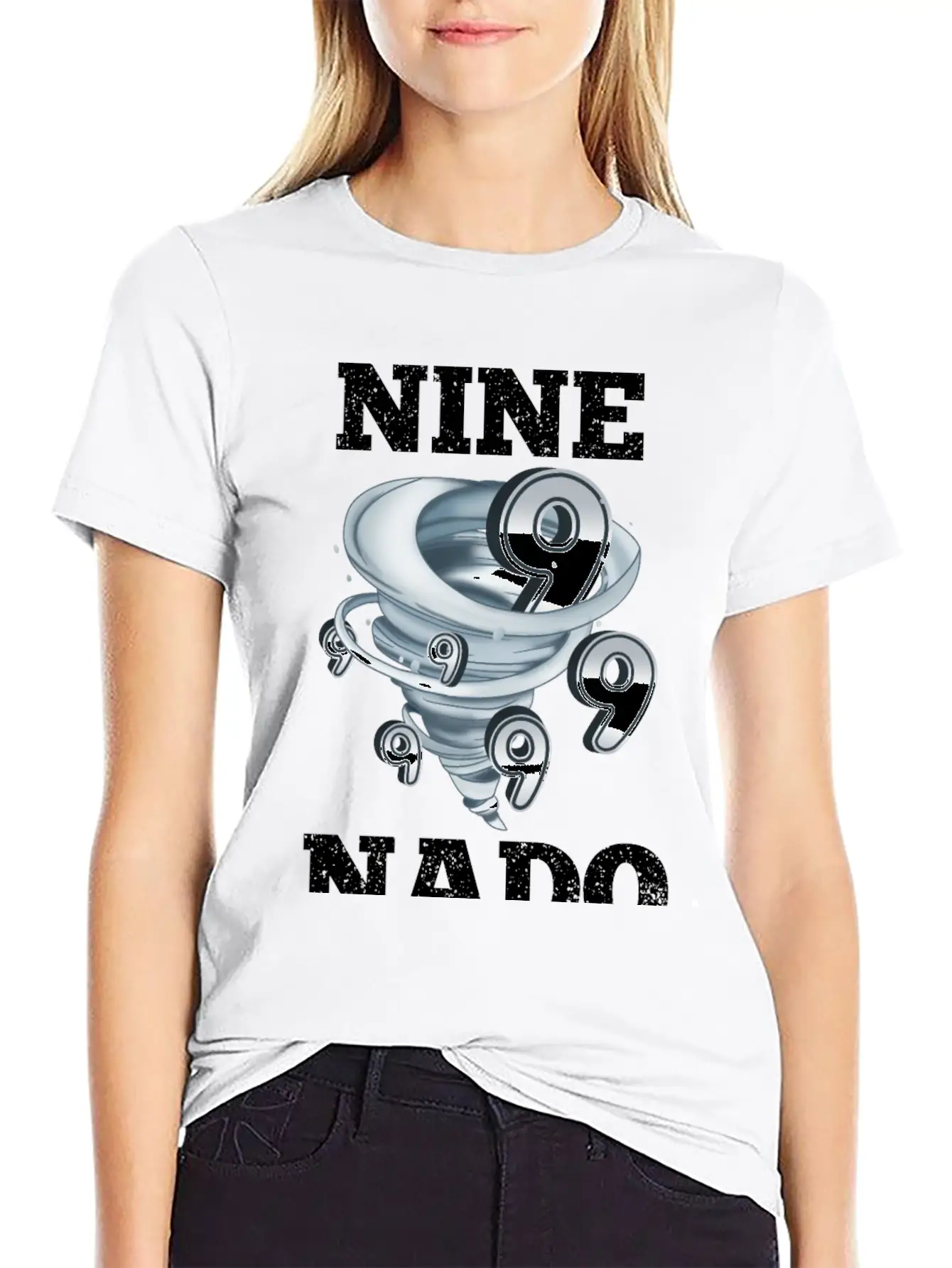 9 Birthday Tornado Essential Cotton Tee For Daily Outfits – Unisex Style