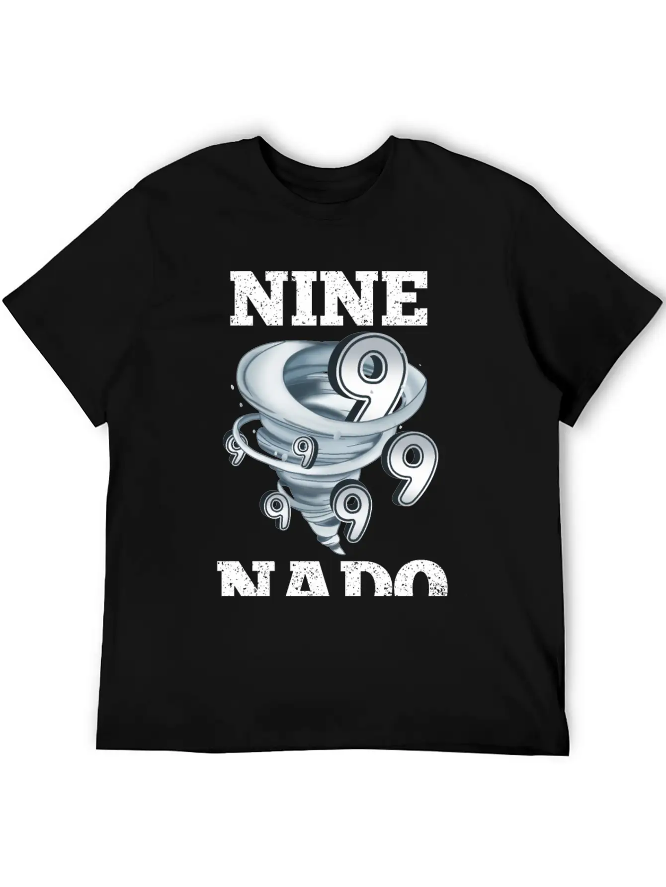 9 Birthday Tornado Essential Cotton Tee For Daily Outfits – Unisex Style