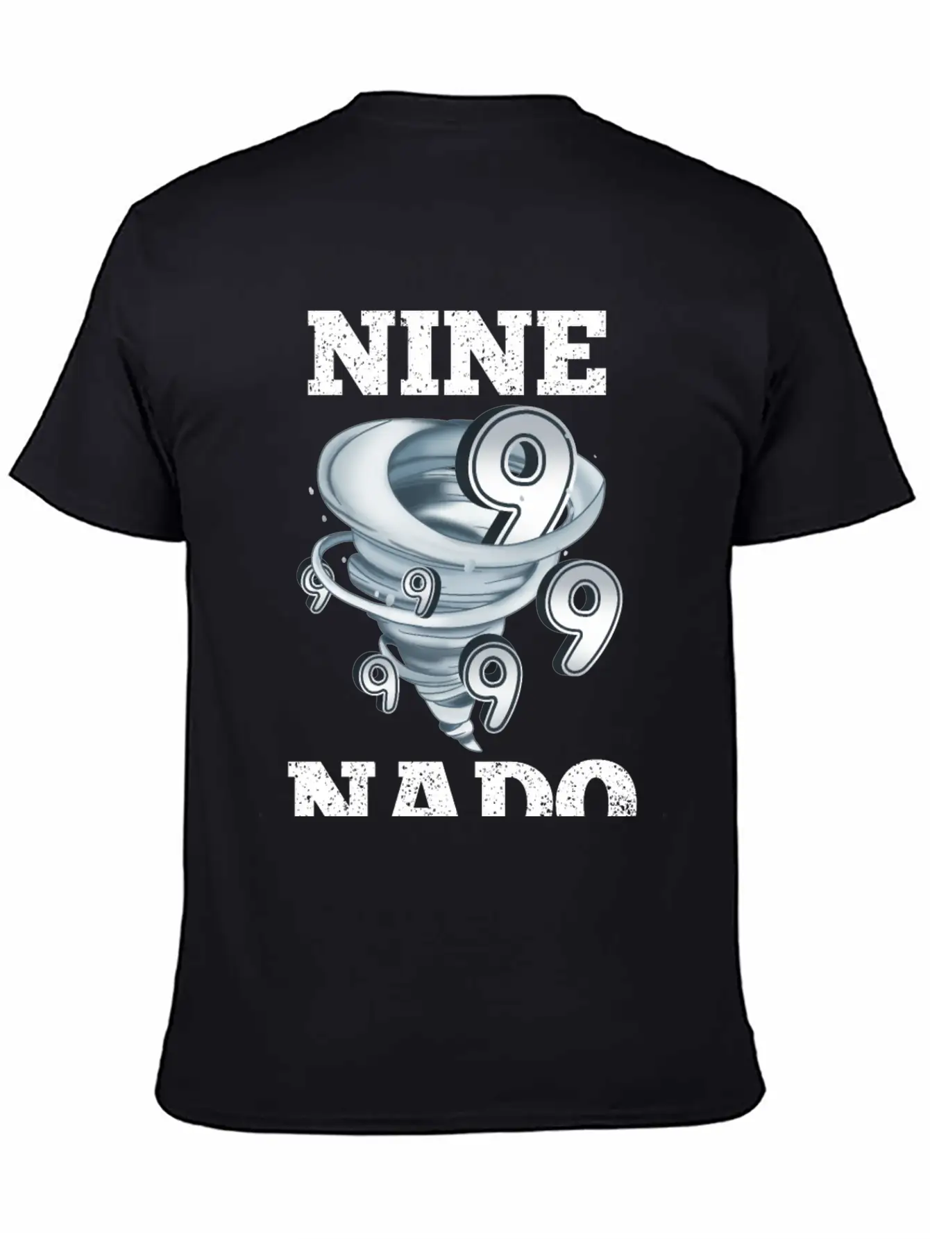 9 Birthday Tornado Essential Cotton Tee For Daily Outfits – Unisex Style