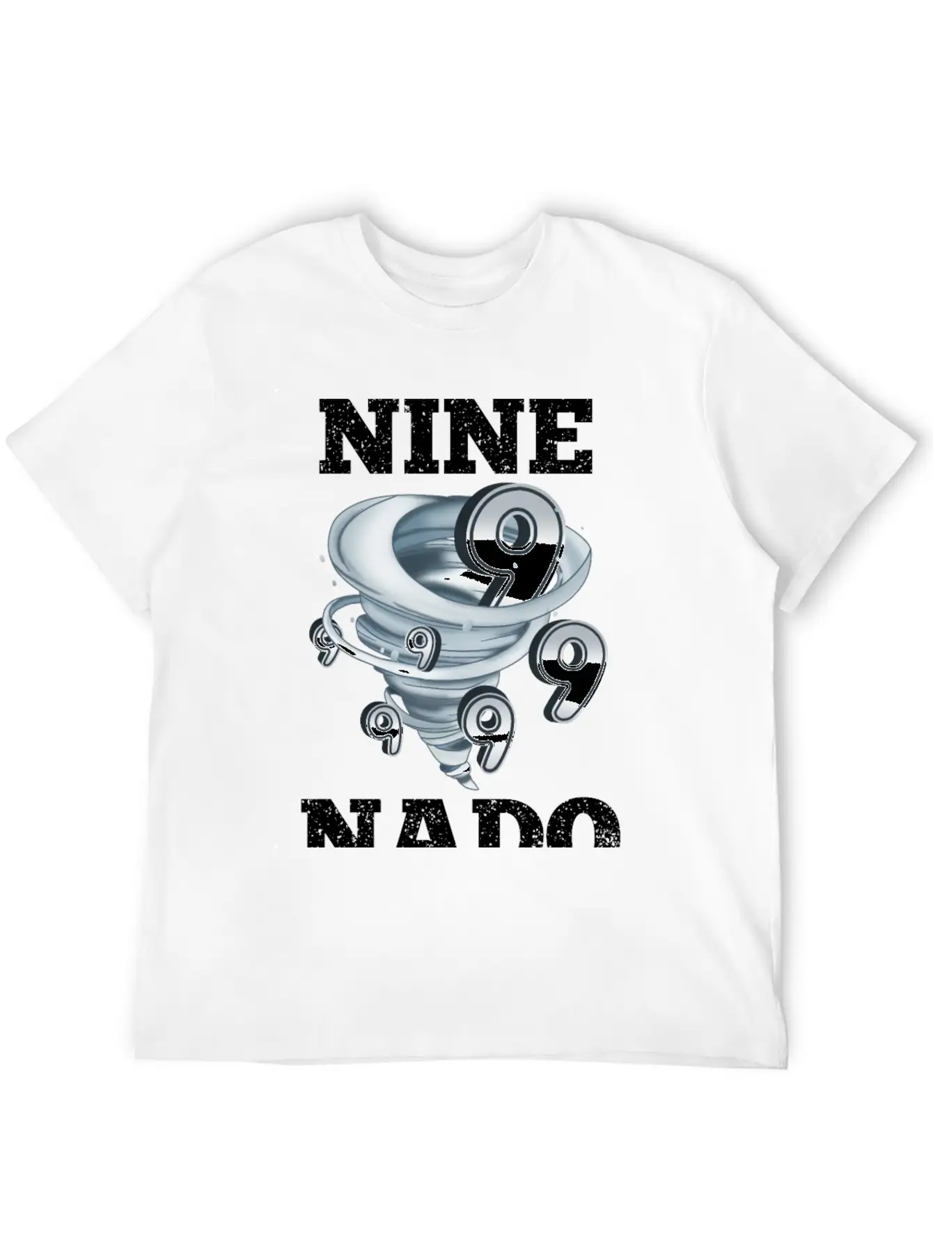 9 Birthday Tornado Essential Cotton Tee For Daily Outfits – Unisex Style