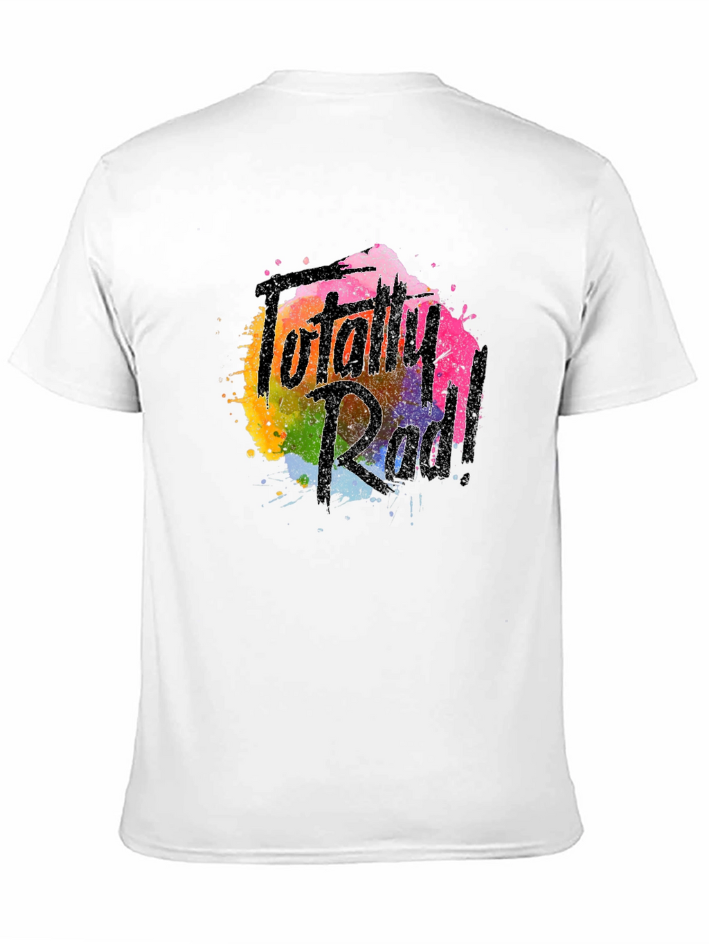 Totally Rad Graphic Print Crewneck T-Shirt