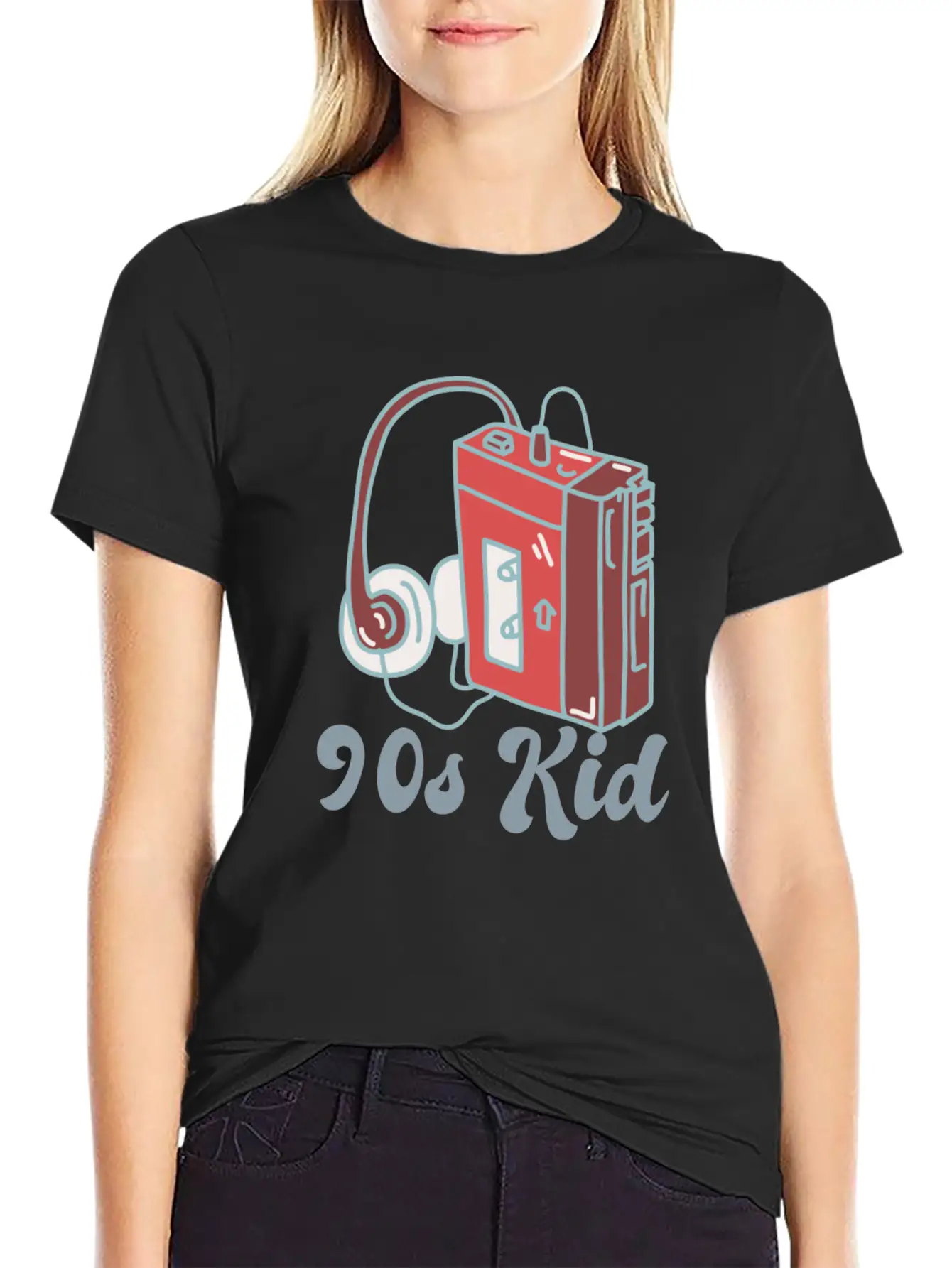 90s Kid Cassette Classic Cotton Tee – Unisex Comfort For Any Season