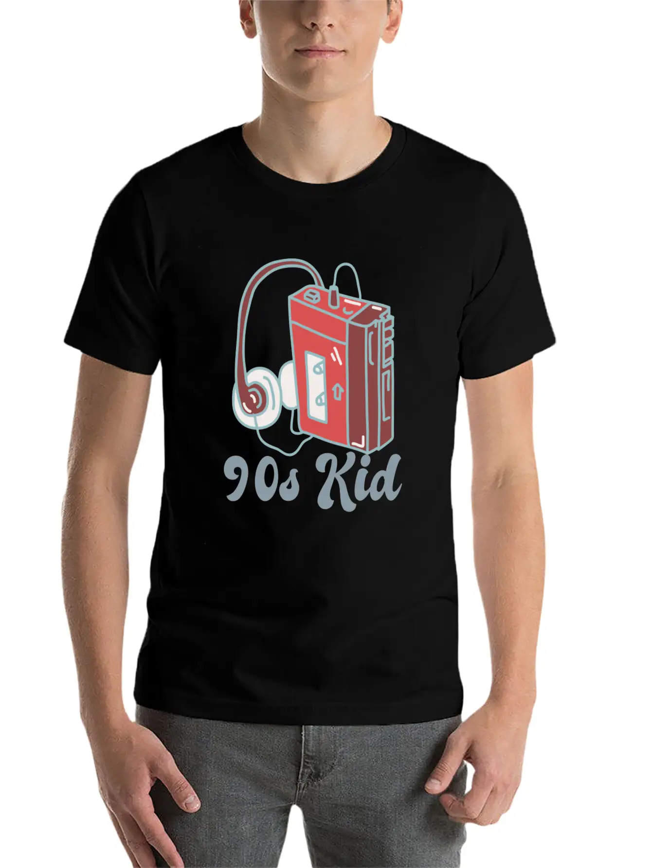 90s Kid Cassette Classic Cotton Tee – Unisex Comfort For Any Season
