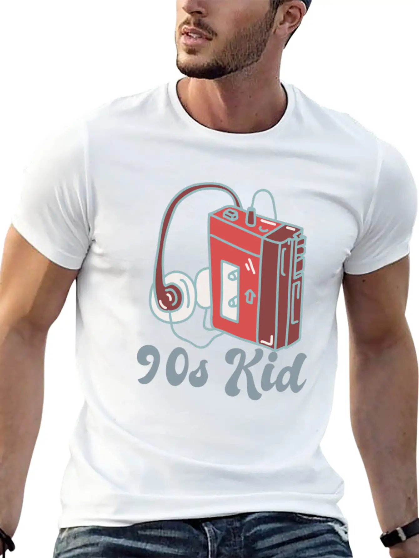 90s Kid Cassette Classic Cotton Tee – Unisex Comfort For Any Season