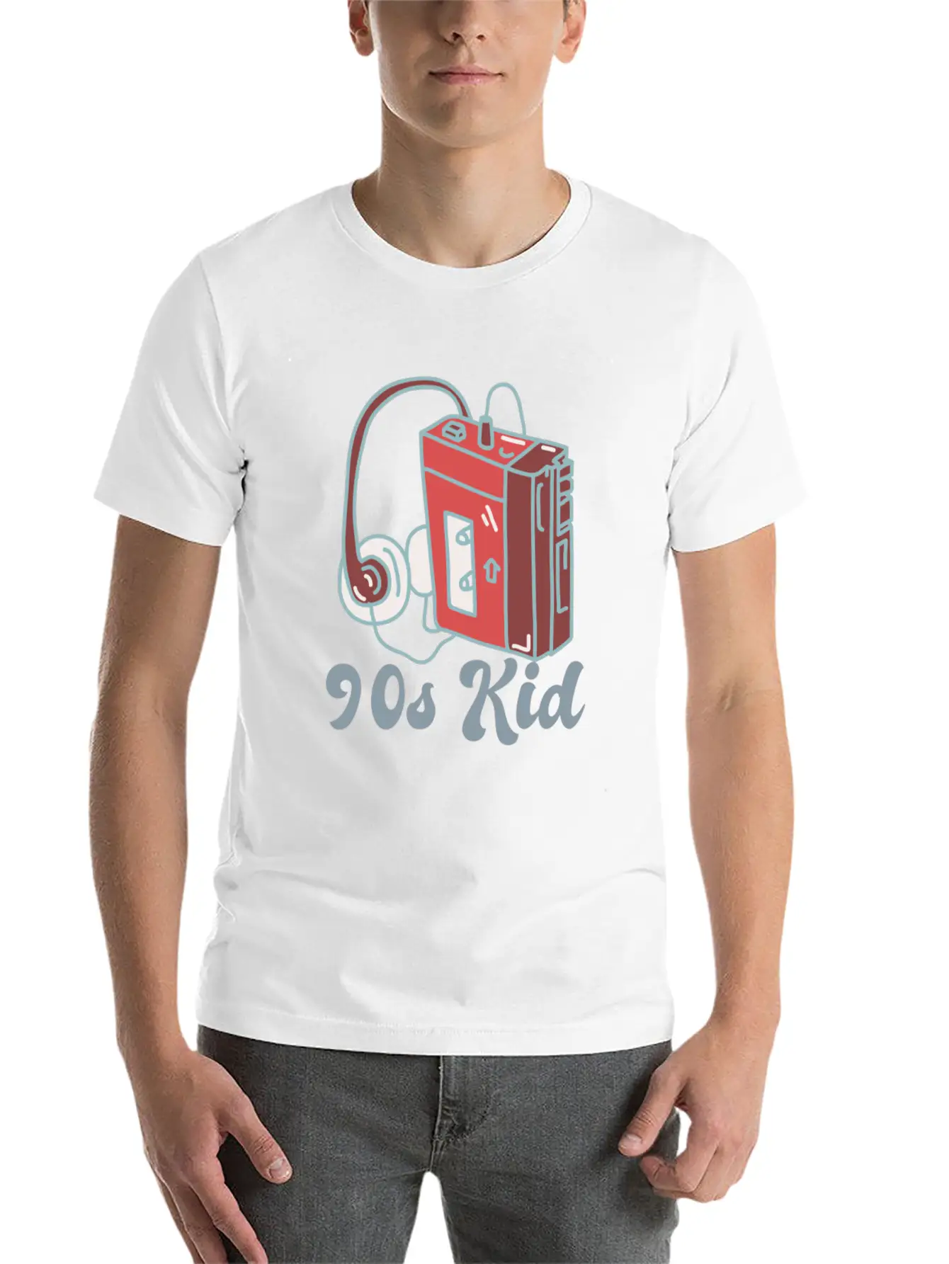 90s Kid Cassette Classic Cotton Tee – Unisex Comfort For Any Season