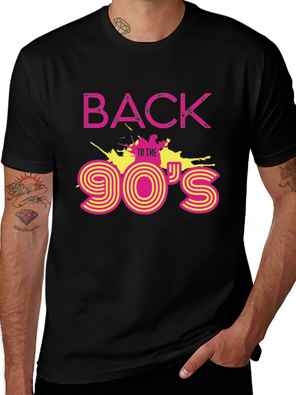 90s Party Disco Retro Revival Past Back Gift Idea Unisex Casual T-Shirt – Clean Design For Daily Comfort