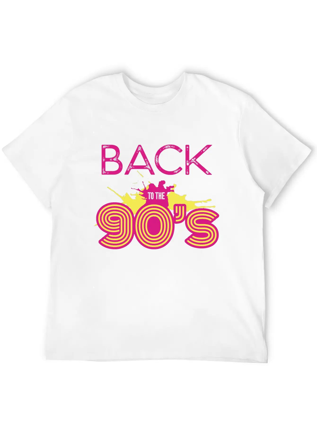 90s Party Disco Retro Revival Past Back Gift Idea Unisex Casual T-Shirt – Clean Design For Daily Comfort