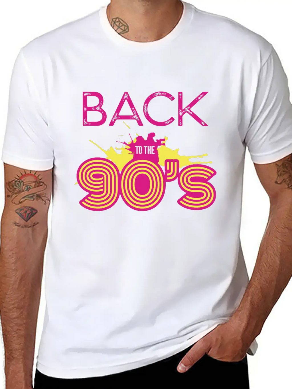 90s Party Disco Retro Revival Past Back Gift Idea Unisex Casual T-Shirt – Clean Design For Daily Comfort