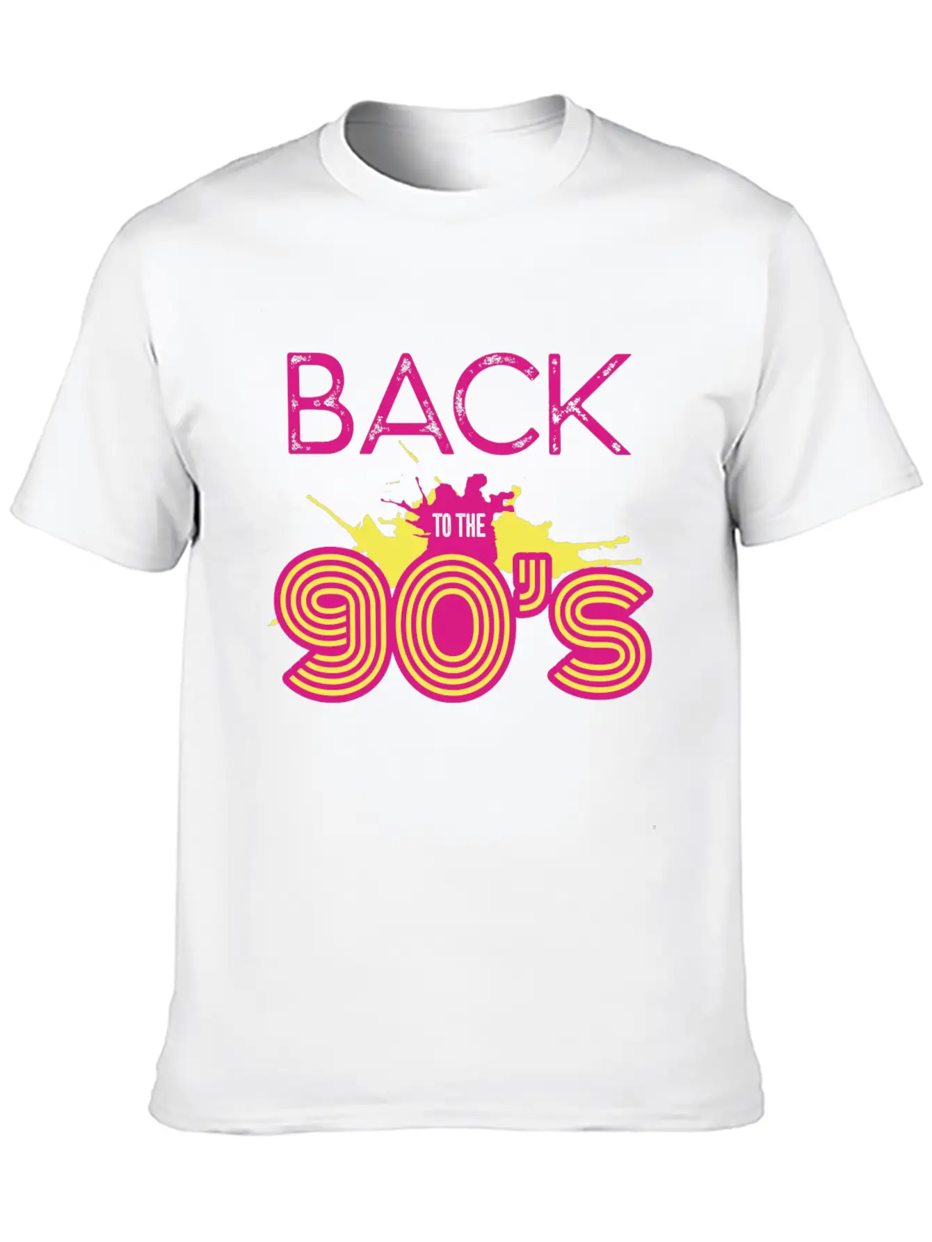 90s Party Disco Retro Revival Past Back Gift Idea Unisex Casual T-Shirt – Clean Design For Daily Comfort
