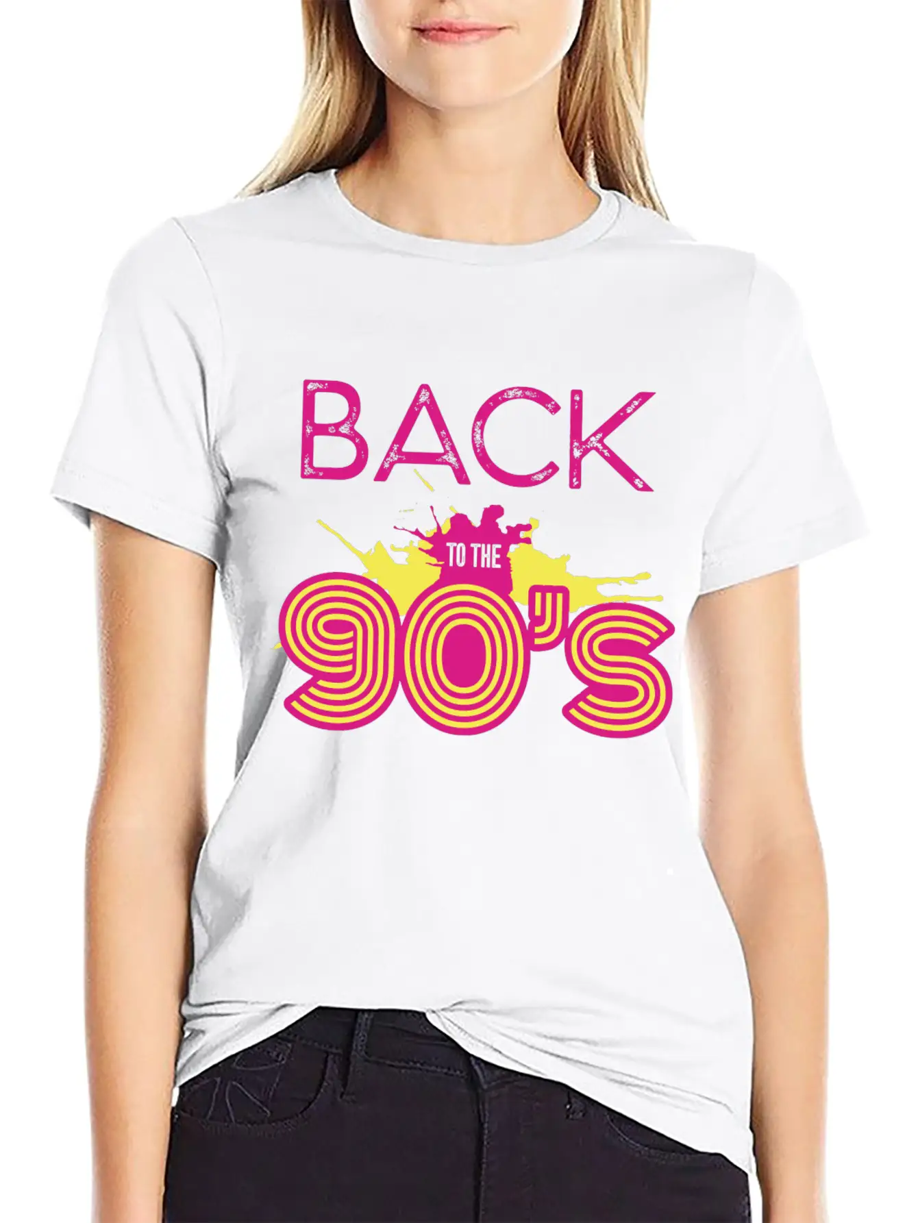 90s Party Disco Retro Revival Past Back Gift Idea Unisex Casual T-Shirt – Clean Design For Daily Comfort