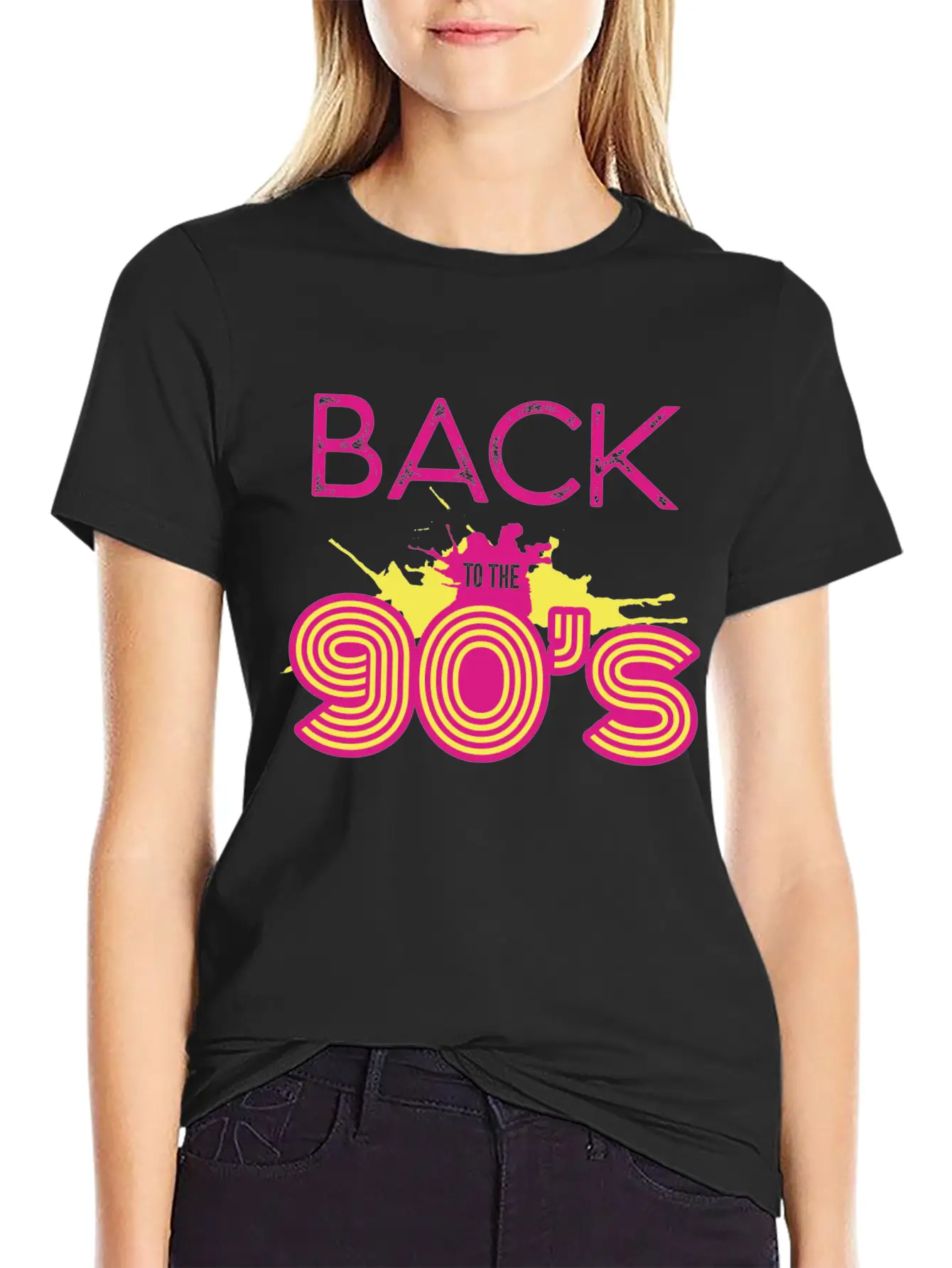 90s Party Disco Retro Revival Past Back Gift Idea Unisex Casual T-Shirt – Clean Design For Daily Comfort