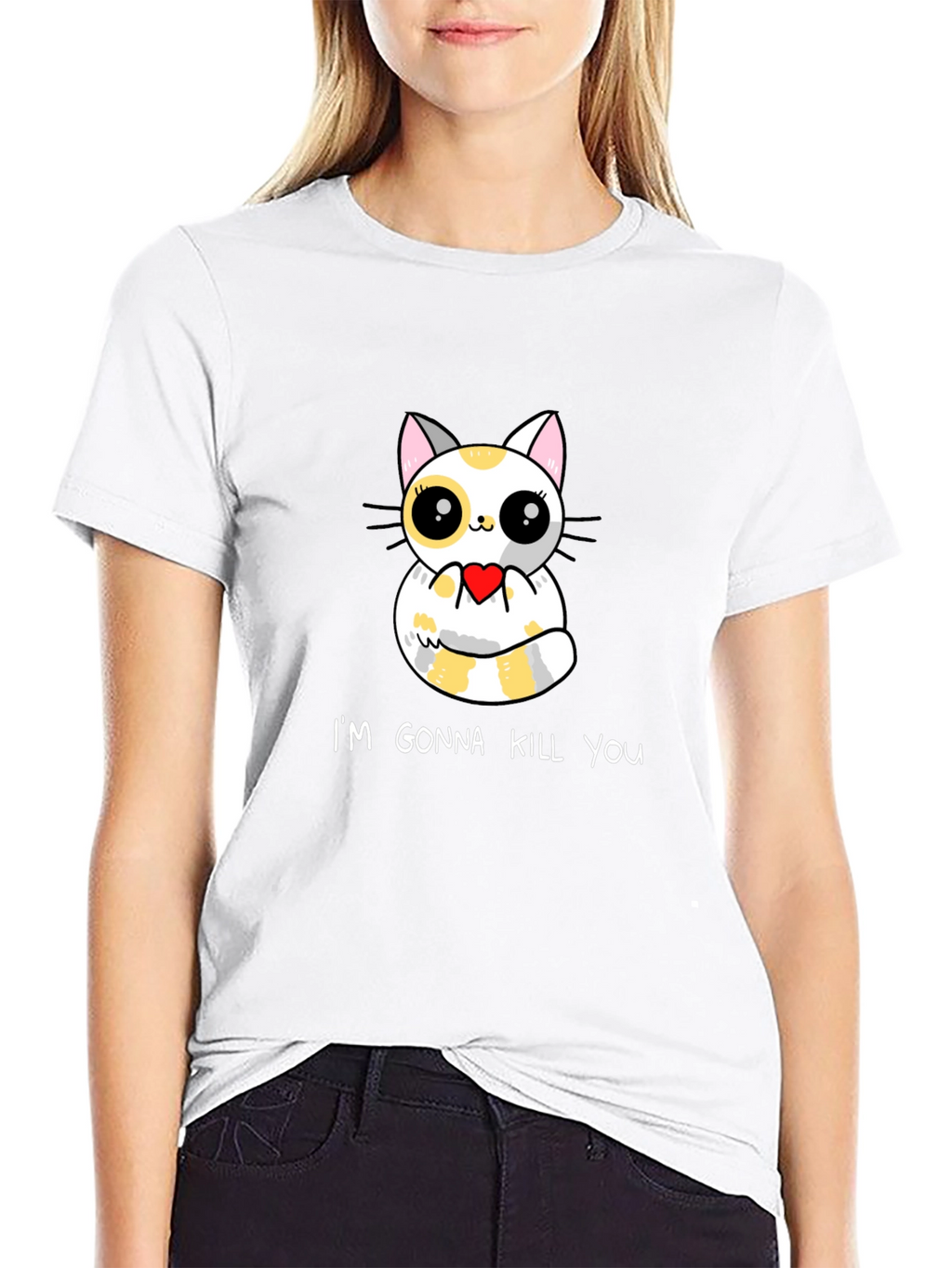 Cute but Deadly Cat T-Shirt