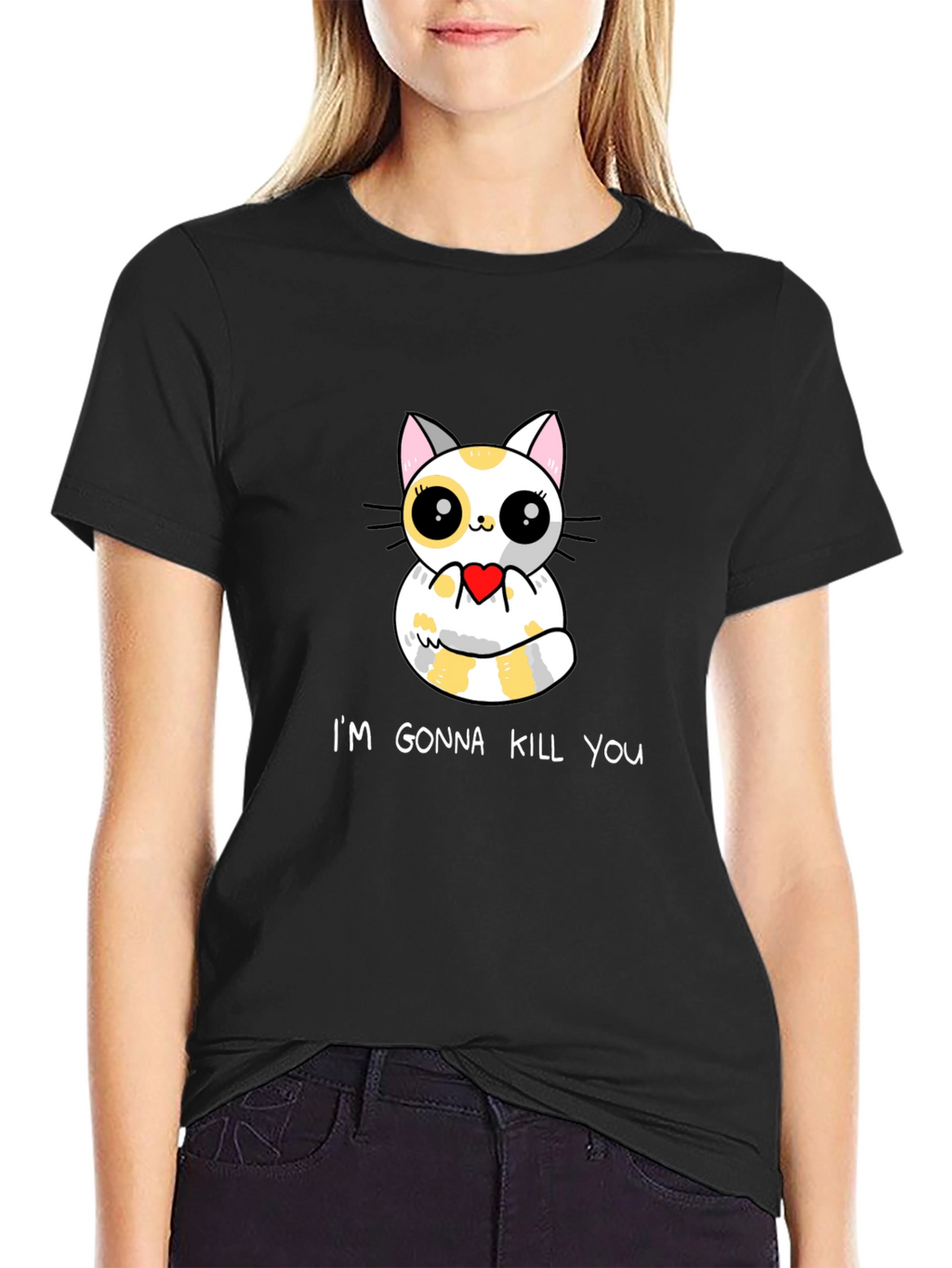Cute but Deadly Cat T-Shirt