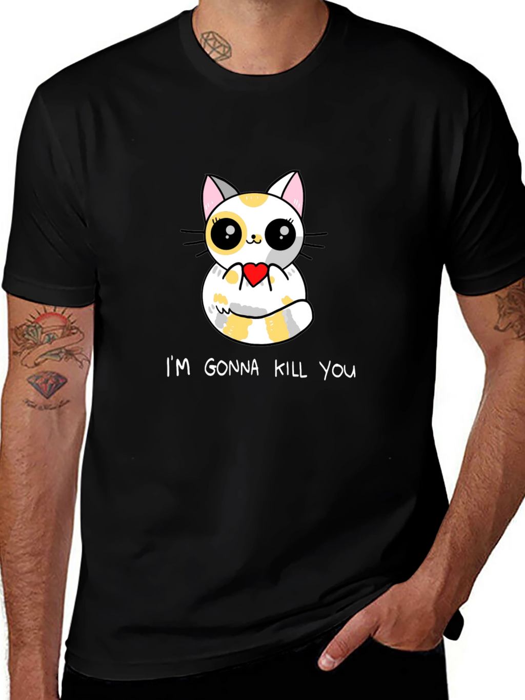Cute but Deadly Cat T-Shirt