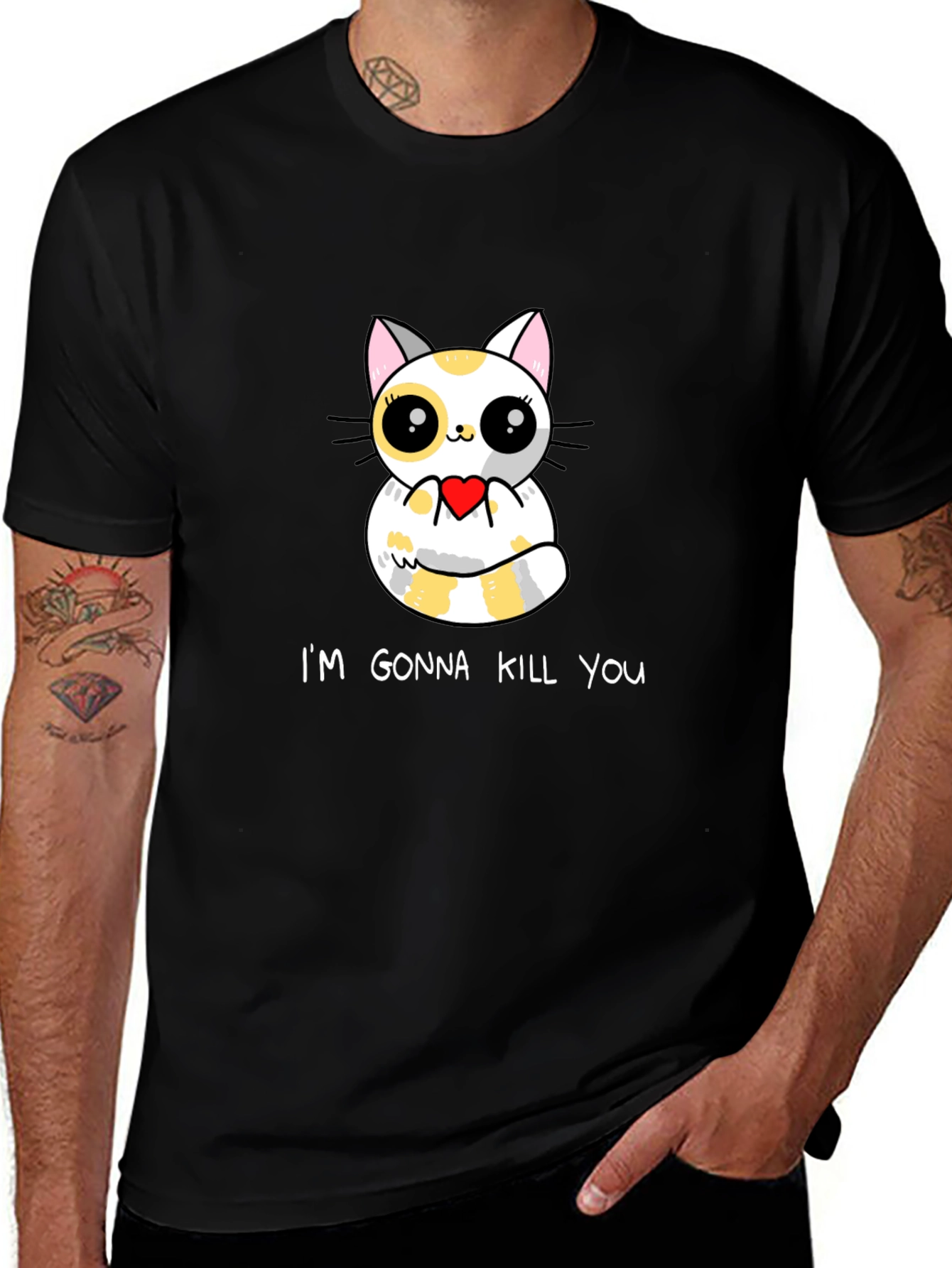 Cute but Deadly Cat T-Shirt