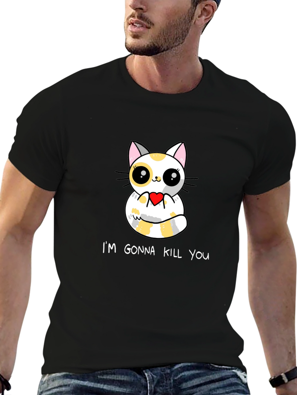 Cute but Deadly Cat T-Shirt