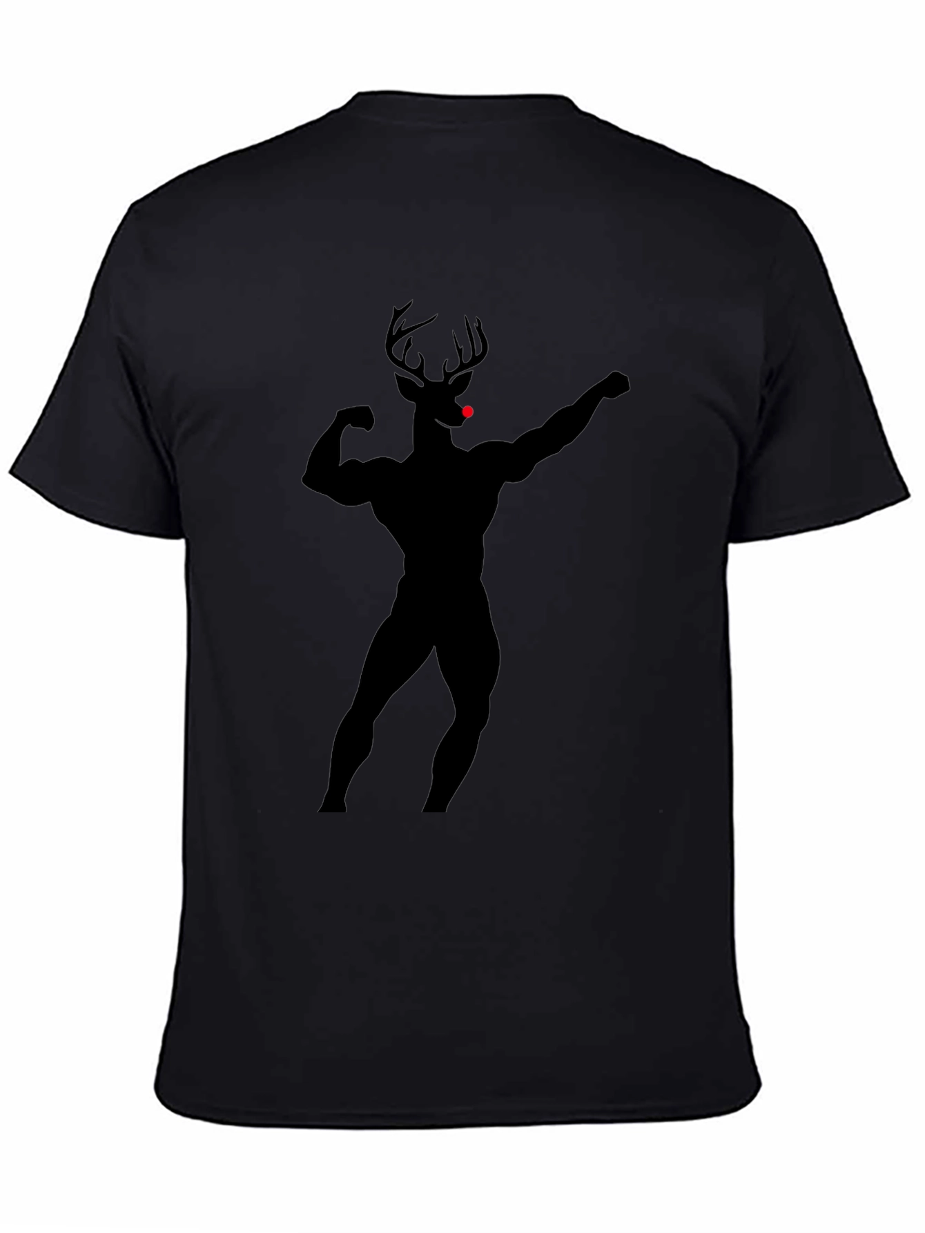 Rudolph Gains T-Shirt: Buff Deer Design