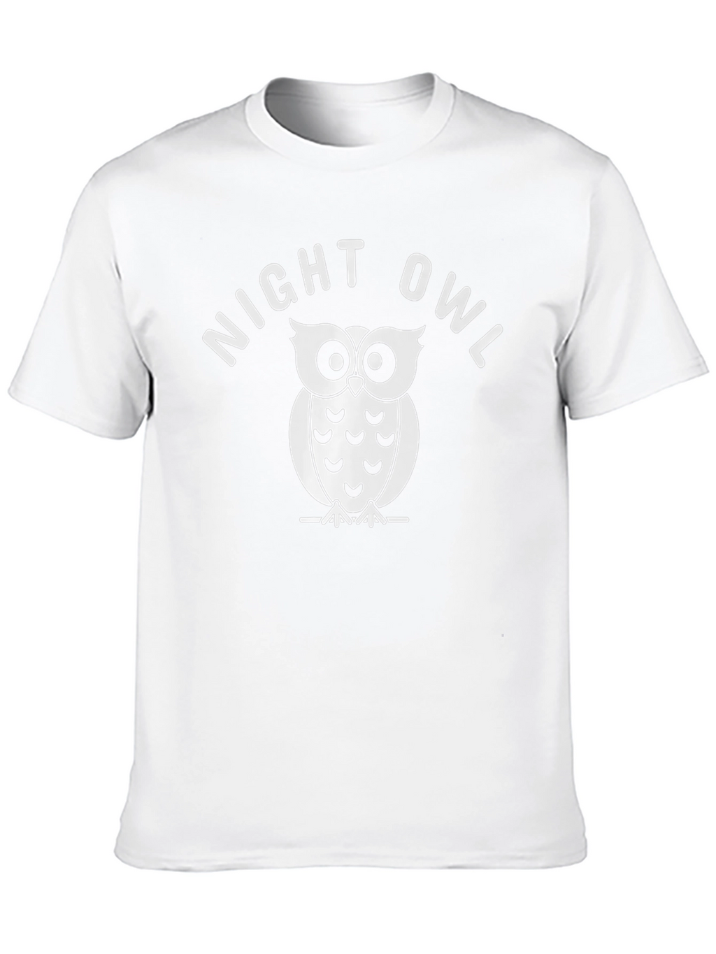 Night Owl Graphic Tee - Unisex Black T-Shirt