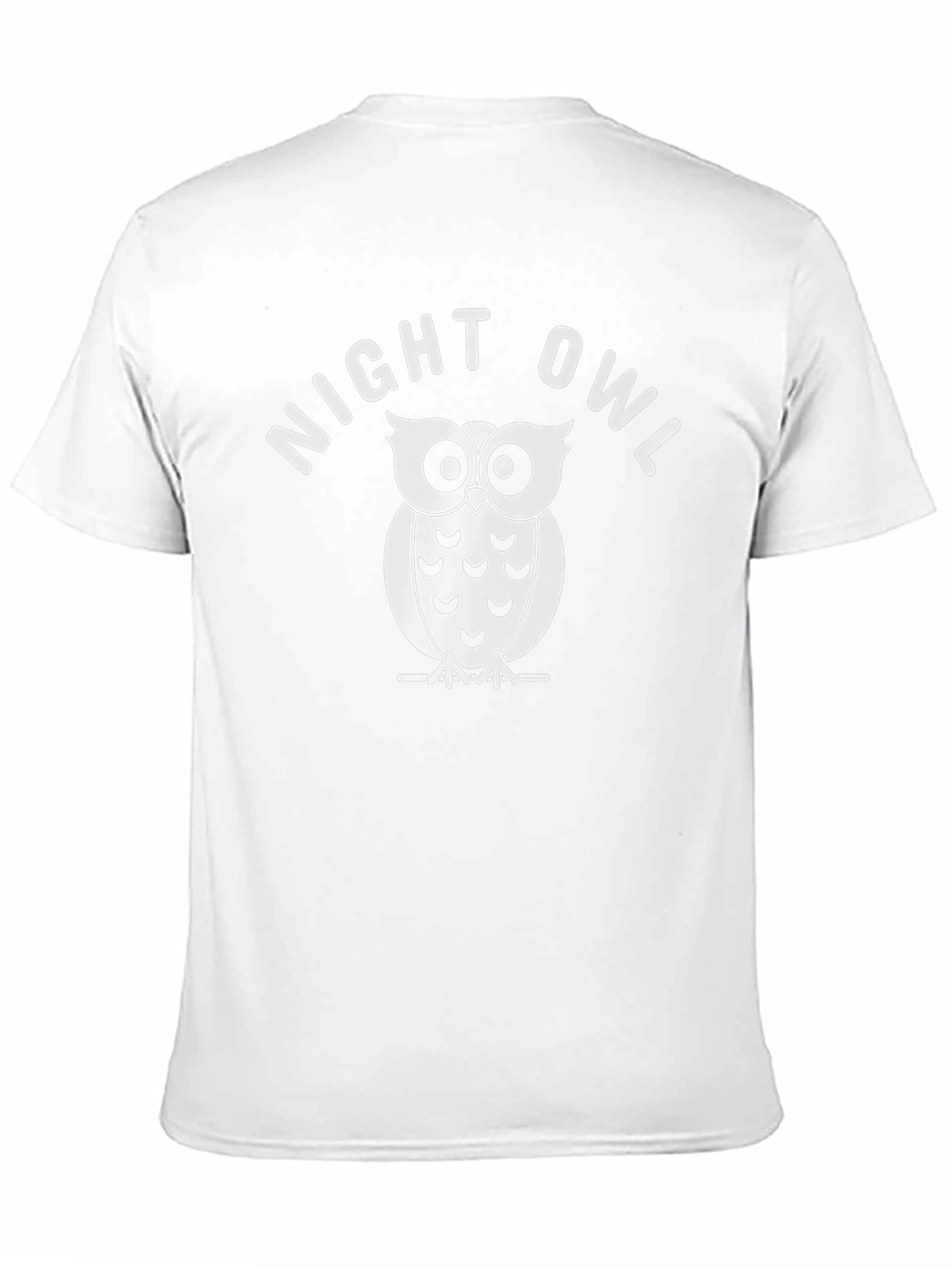 Night Owl Graphic Tee - Unisex Black T-Shirt