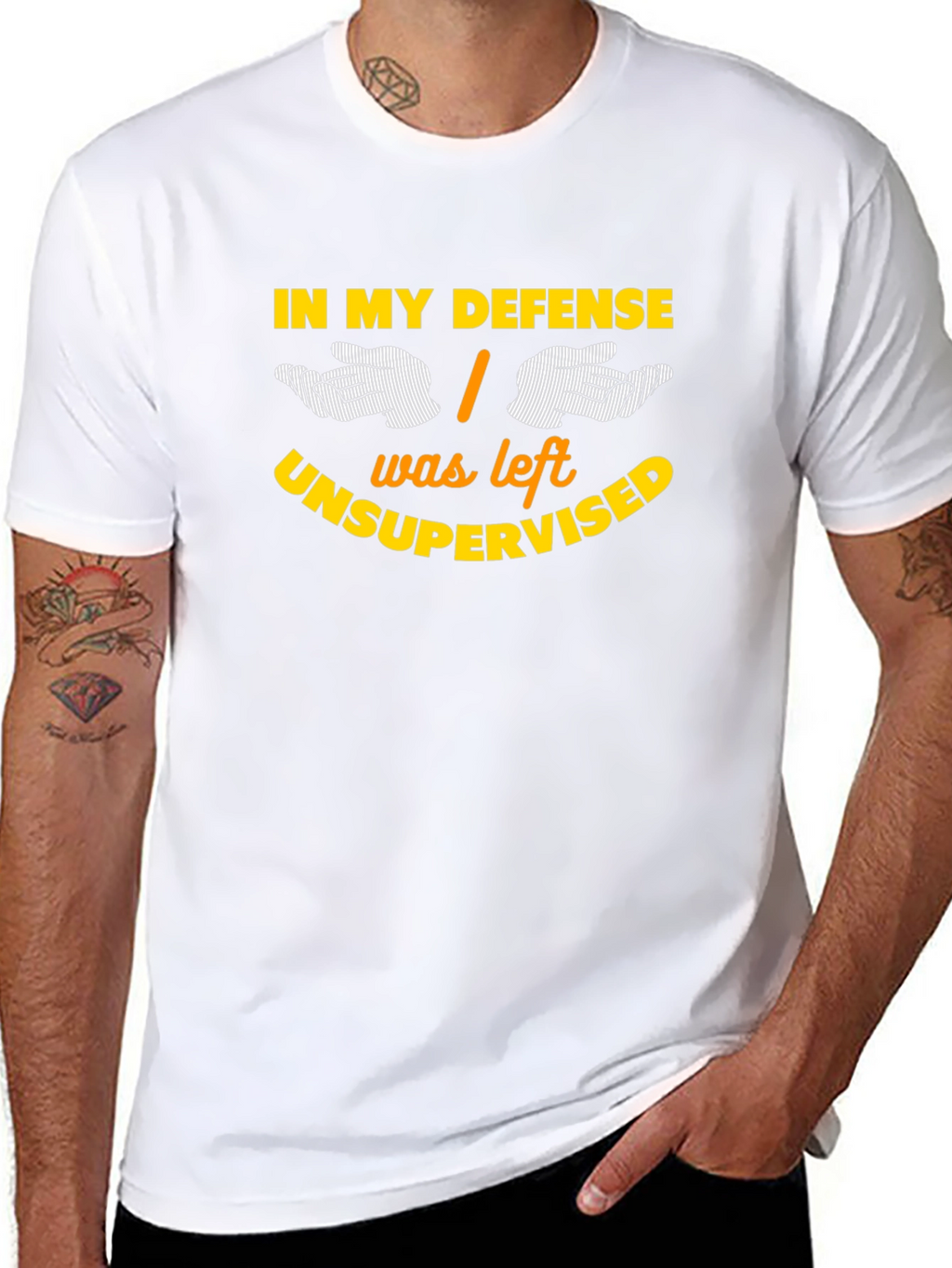 Funny Unsupervised Graphic T-Shirt