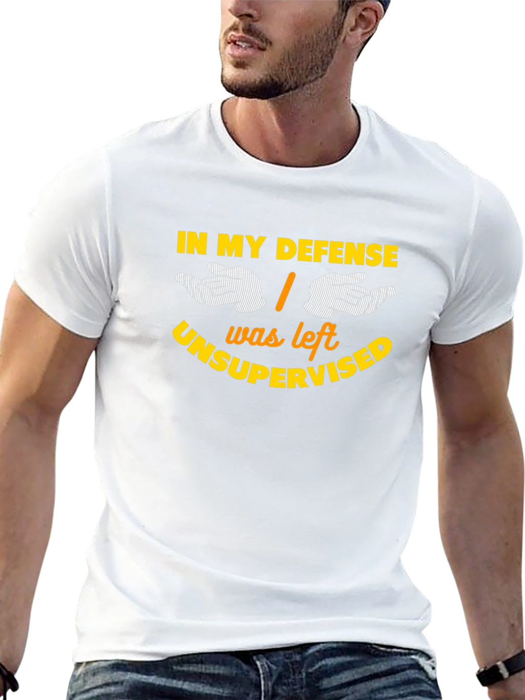Funny Unsupervised Graphic T-Shirt