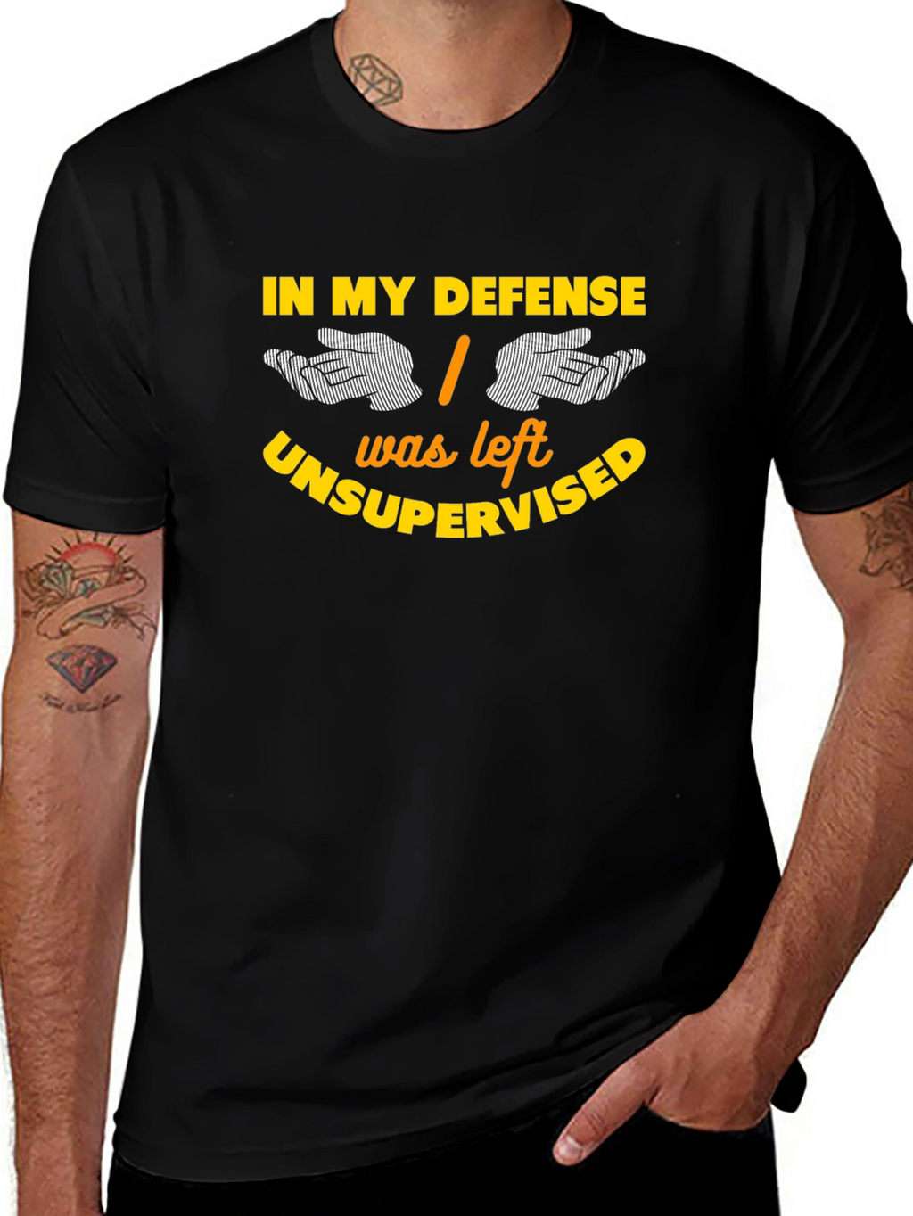 Funny Unsupervised Graphic T-Shirt