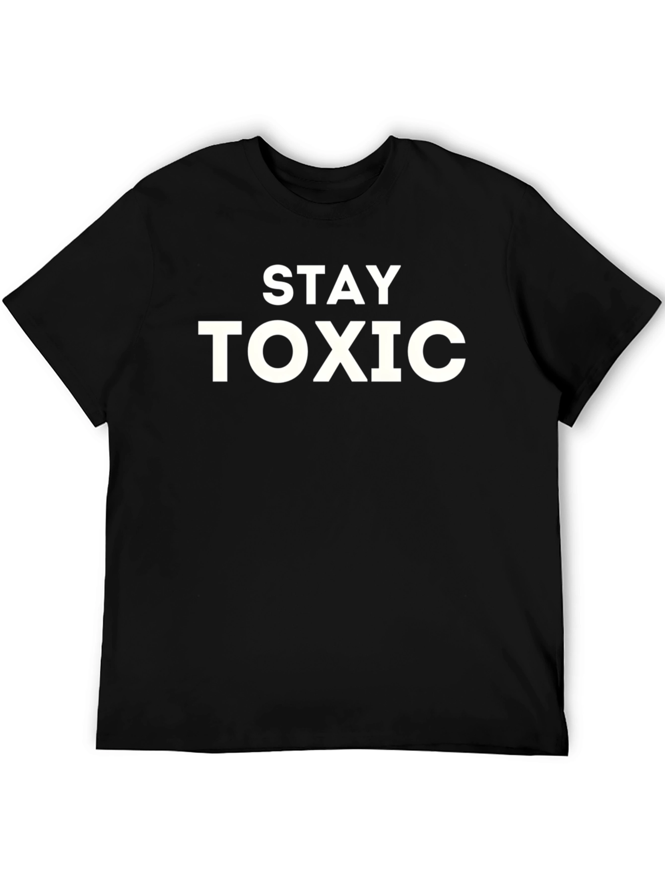 Stay Toxic Graphic Tee - Mens Black T-Shirt