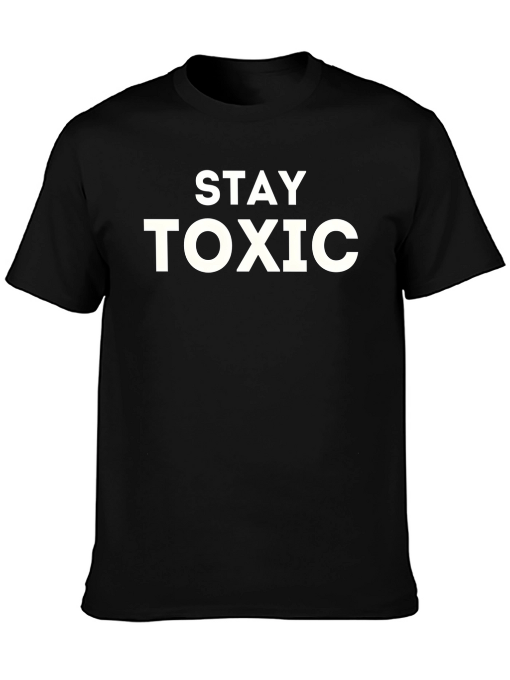 Stay Toxic Graphic Tee - Mens Black T-Shirt