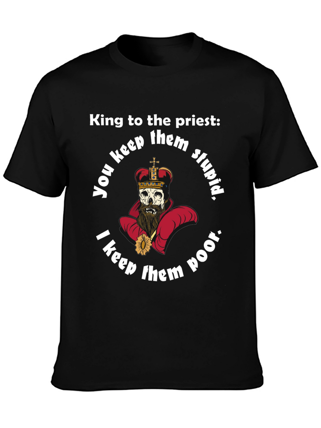 King and Priest Graphic T-Shirt