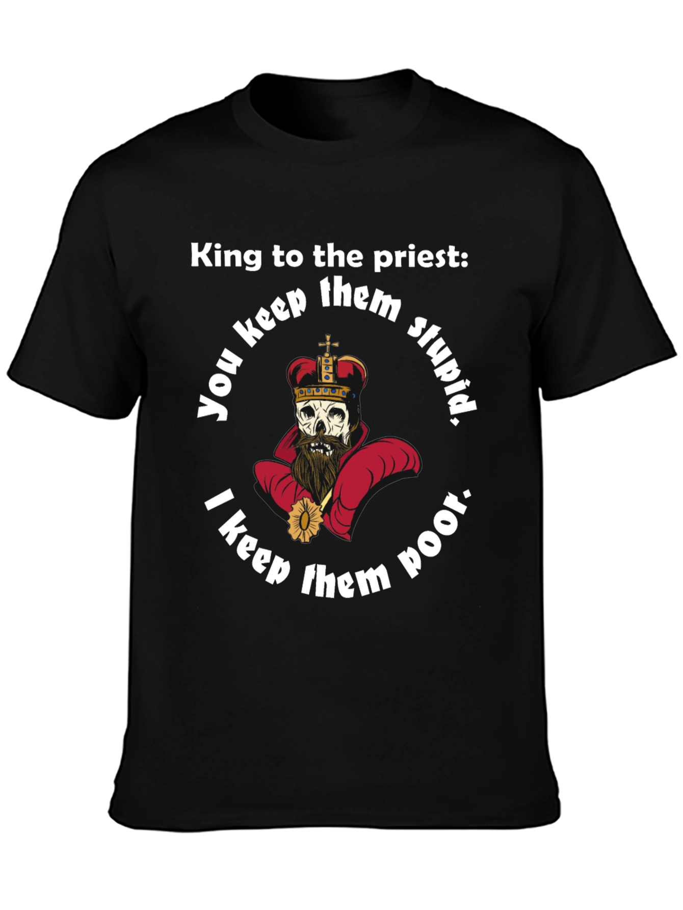 King and Priest Graphic T-Shirt