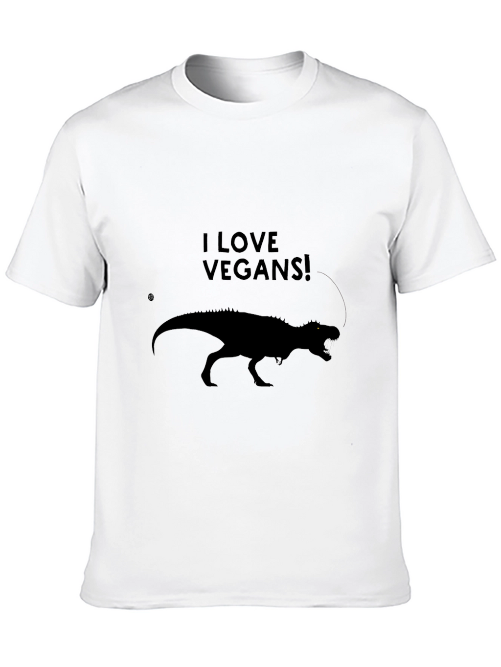 I Love Vegans! Dinosaur T-Shirt