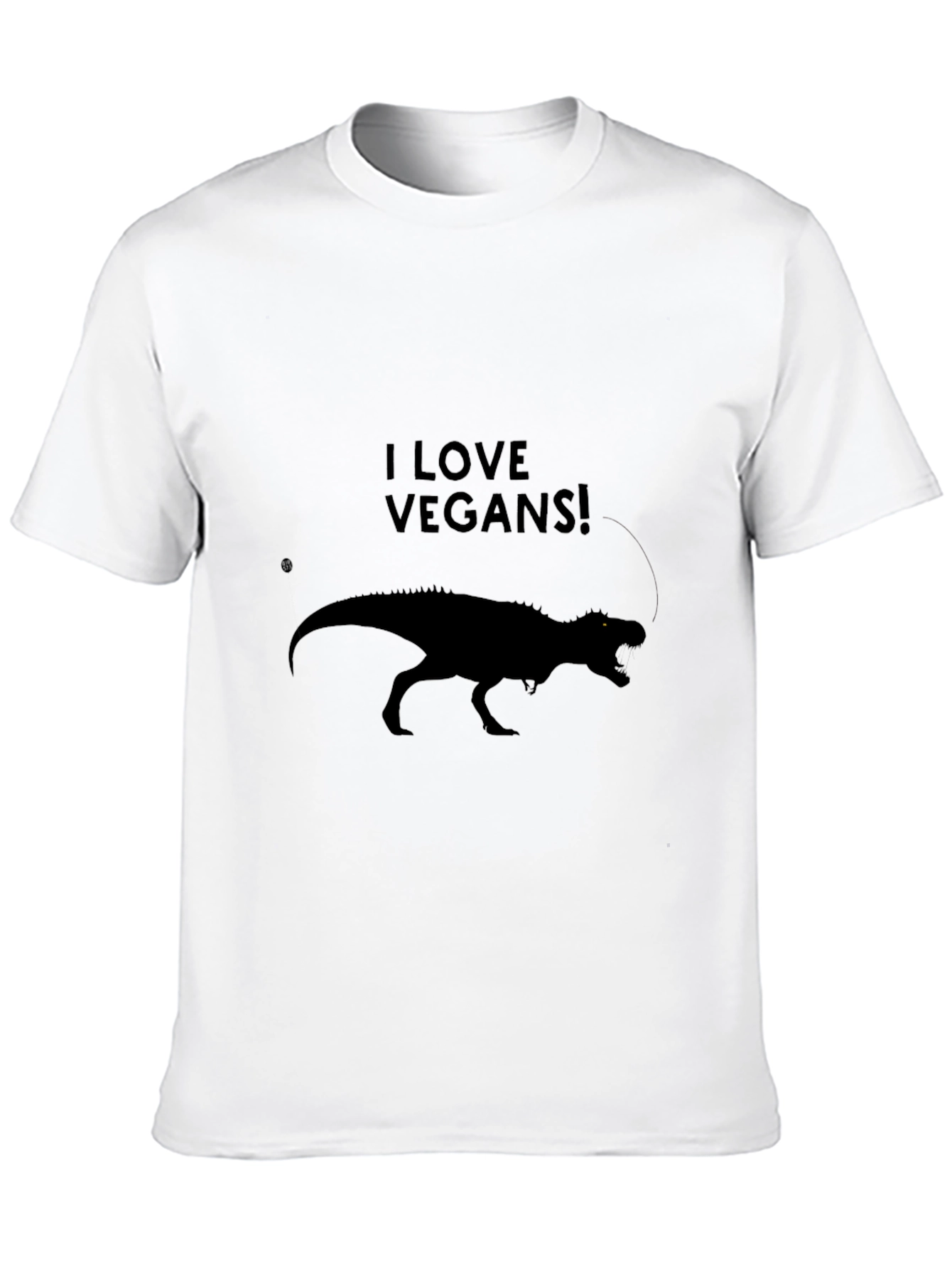 I Love Vegans! Dinosaur T-Shirt