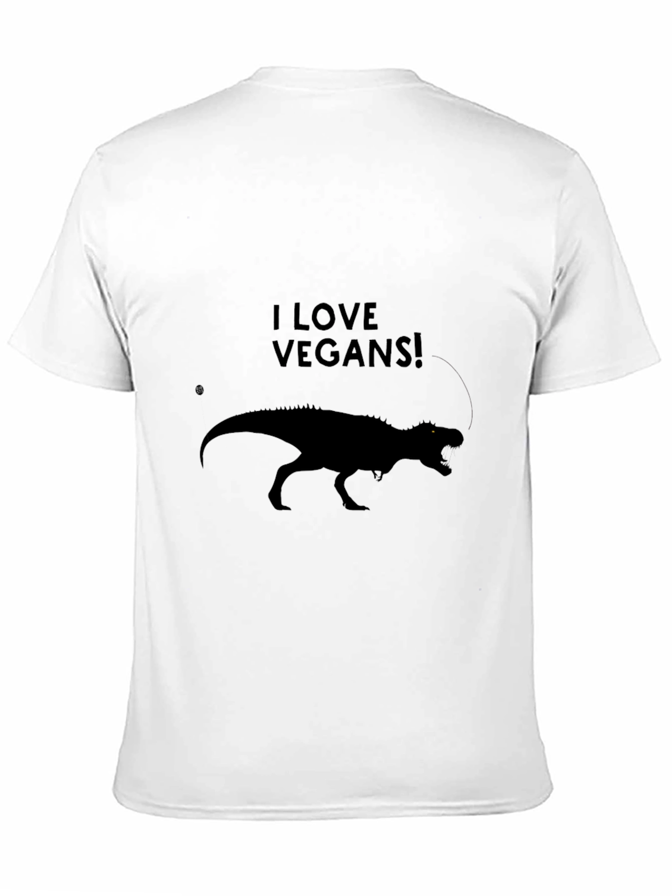 I Love Vegans! Dinosaur T-Shirt
