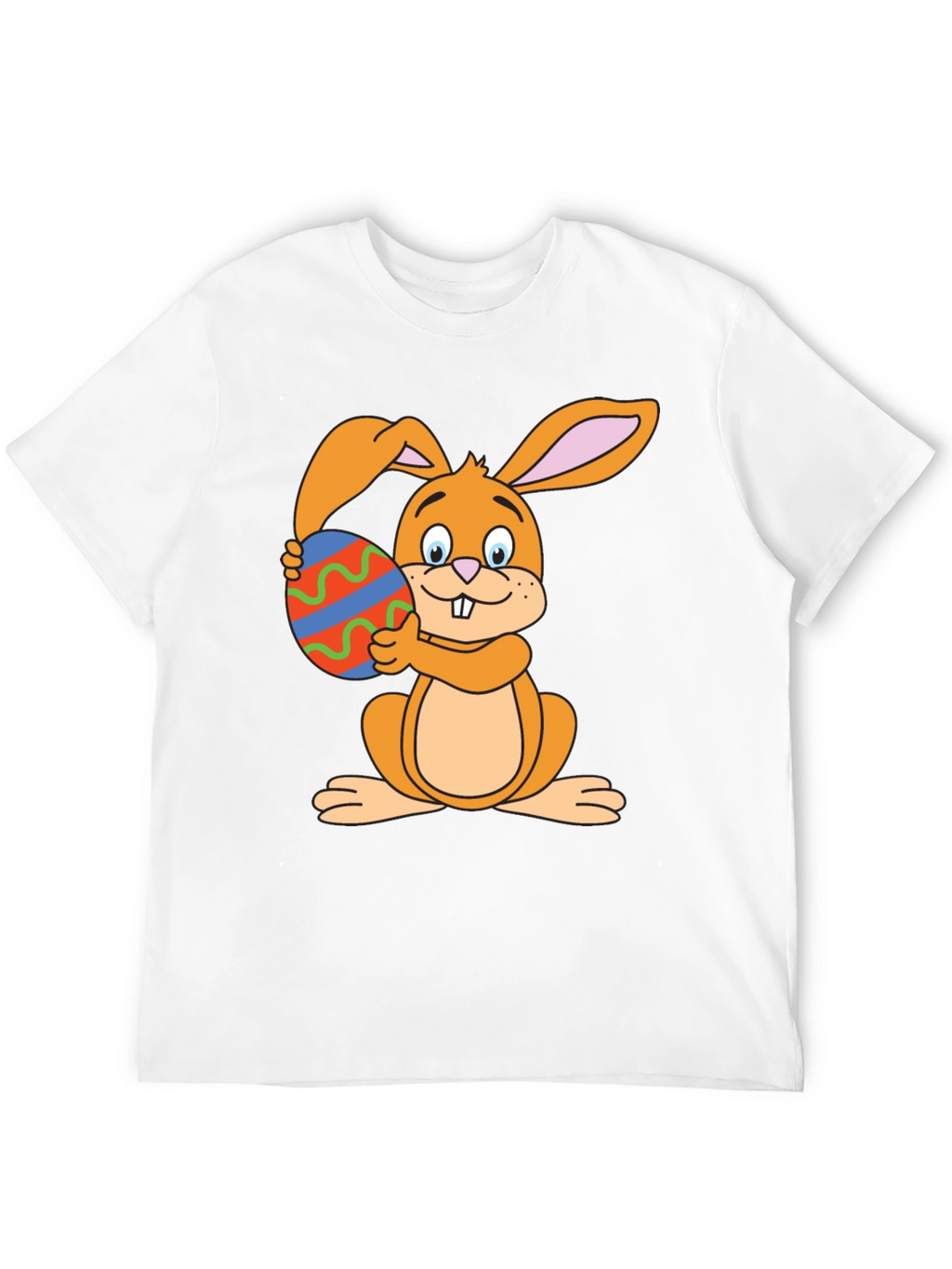 Easter Bunny T-Shirt - Cute Rabbit Egg Graphic Tee
