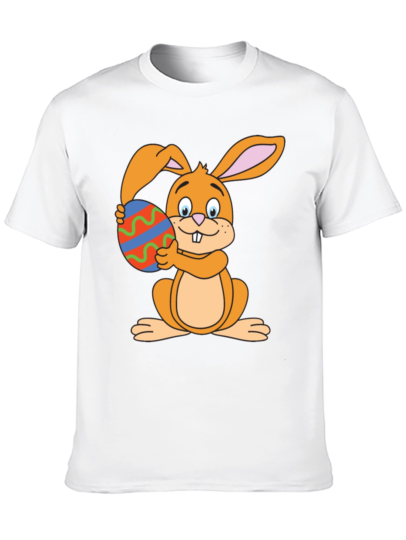 Easter Bunny T-Shirt - Cute Rabbit Egg Graphic Tee