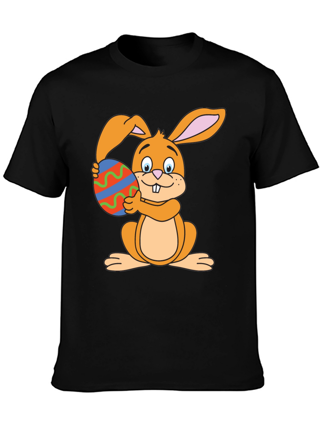 Easter Bunny T-Shirt - Cute Rabbit Egg Graphic Tee
