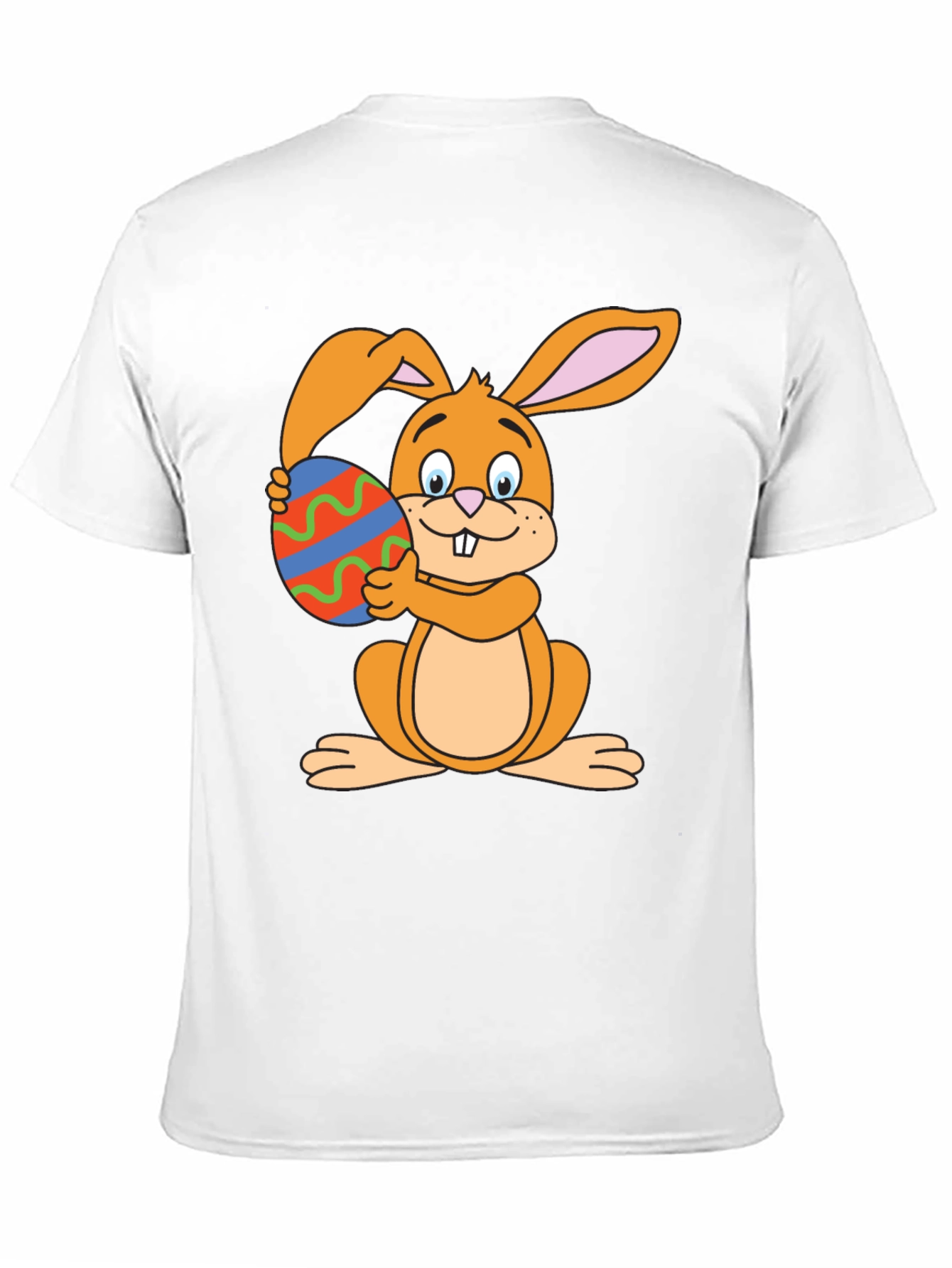 Easter Bunny T-Shirt - Cute Rabbit Egg Graphic Tee