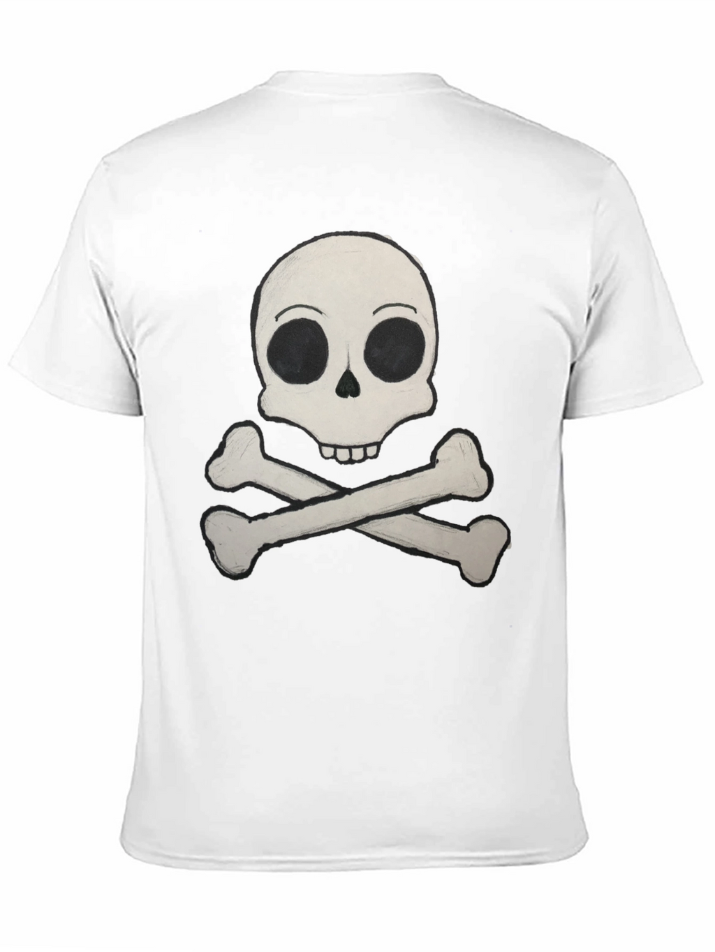 Skull & Crossbones Graphic Tee - Classic Pirate Style