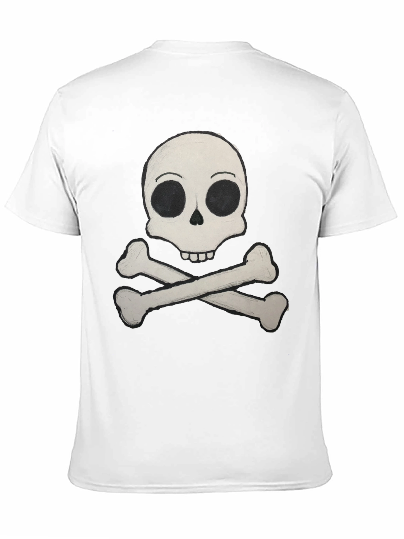 Skull & Crossbones Graphic Tee - Classic Pirate Style