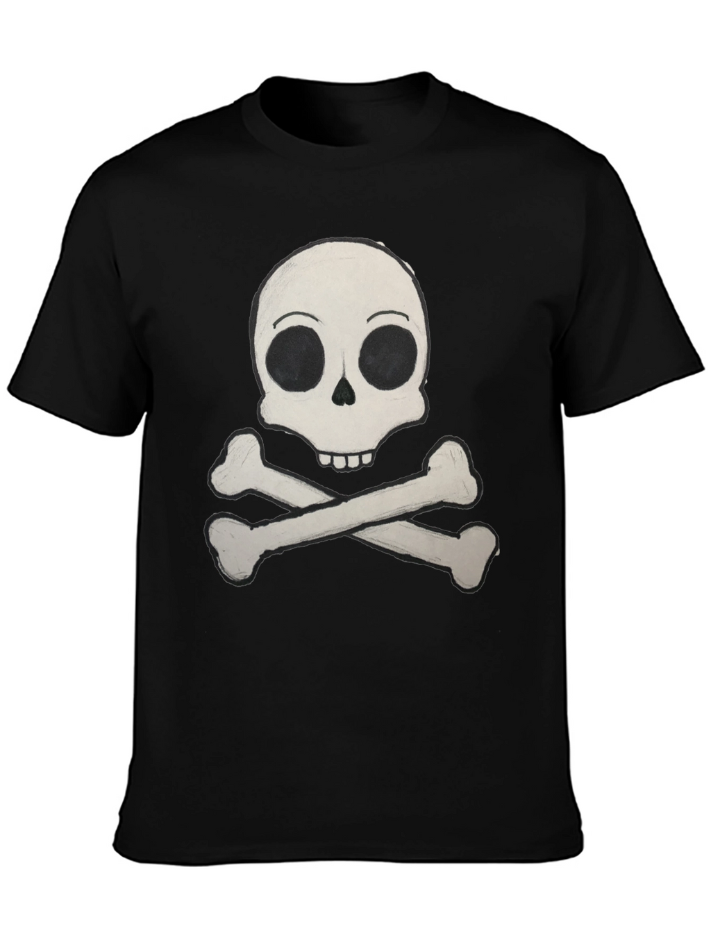 Skull & Crossbones Graphic Tee - Classic Pirate Style