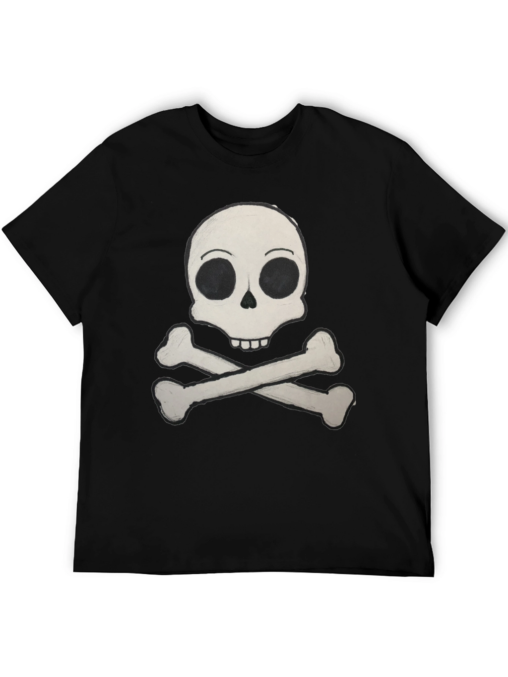 Skull & Crossbones Graphic Tee - Classic Pirate Style